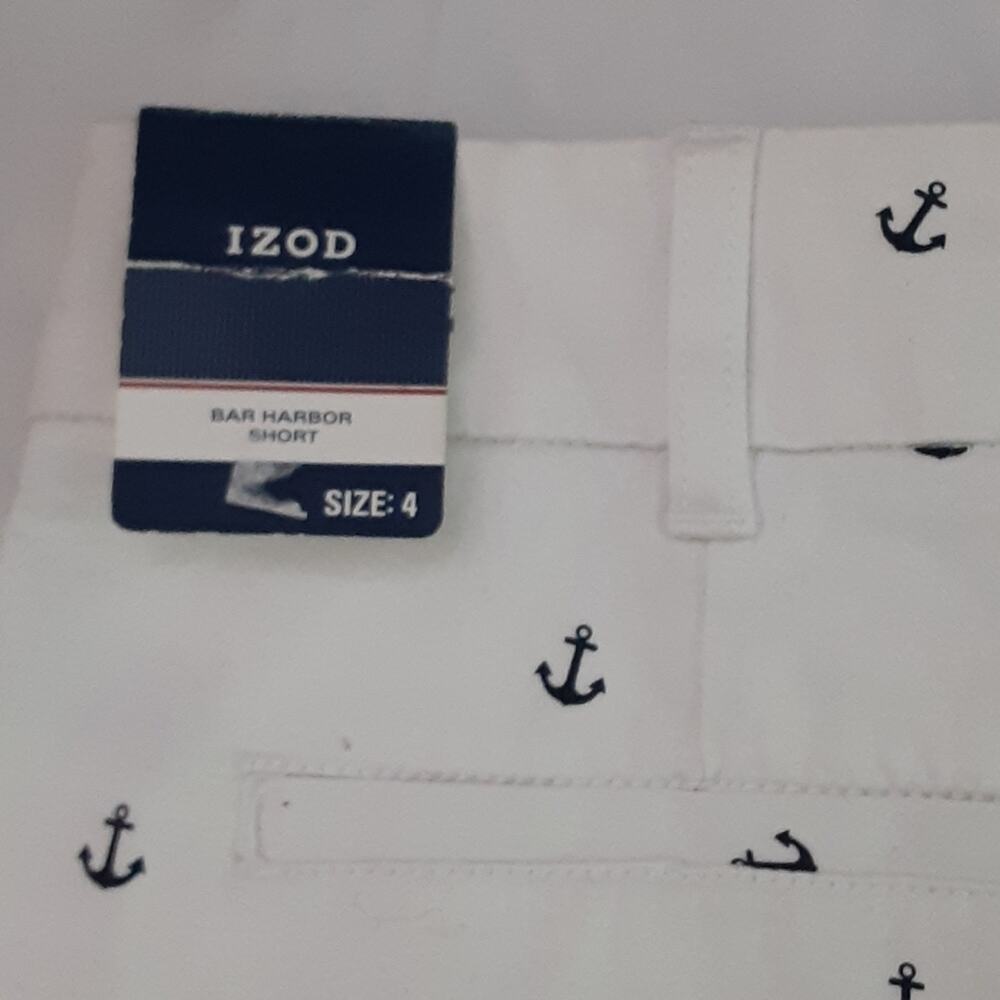 4/$25 NWT Izod shorts with an anchor print - Picture 6 of 8